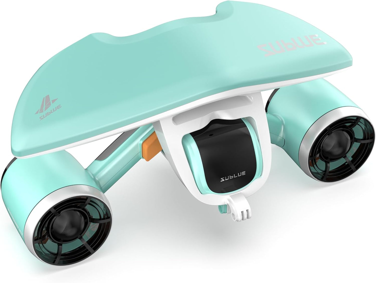 Sublue Mix Underwater Scooter with Action Camera Mount 30 Minutes 22lbf 131ft Waterproof Dual Motors Water Sports Pool Diving Snorkeling for Adults Gray Battery Version