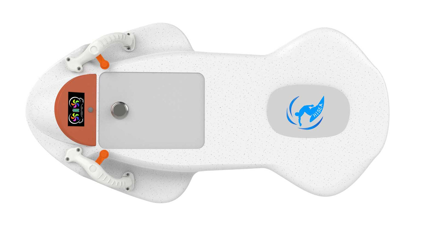 Welaso A1 Electric Water Scooter, 1200W Dual-Speed Swimming Aid, LCD Display, 9.8 Miles/h Max Speed, 220 lbs Load Capacity