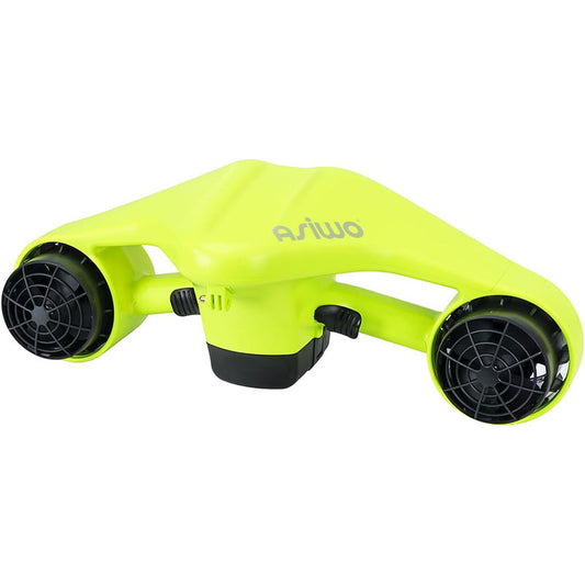 Asiwo Underwater Scooter, Sea Scooter Dual Motors with Action Camera Mount for Kids/Adults, Water Scooter 40M Waterproof for Scuba Diving Snorkeling Pool Sea Adventures
