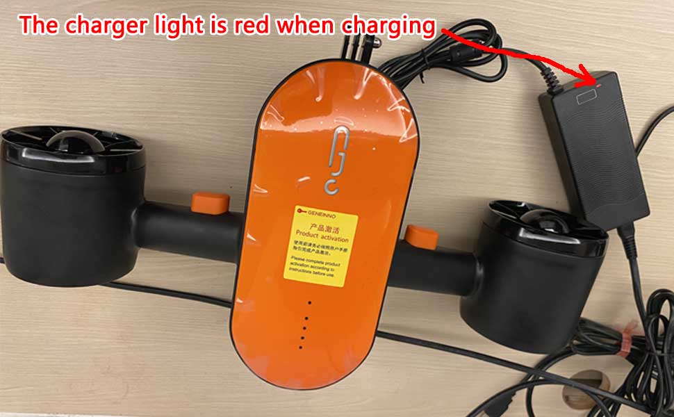 Geneinno S2 Charger /Adapter  for  Geneinno S2 Underwater Scooter