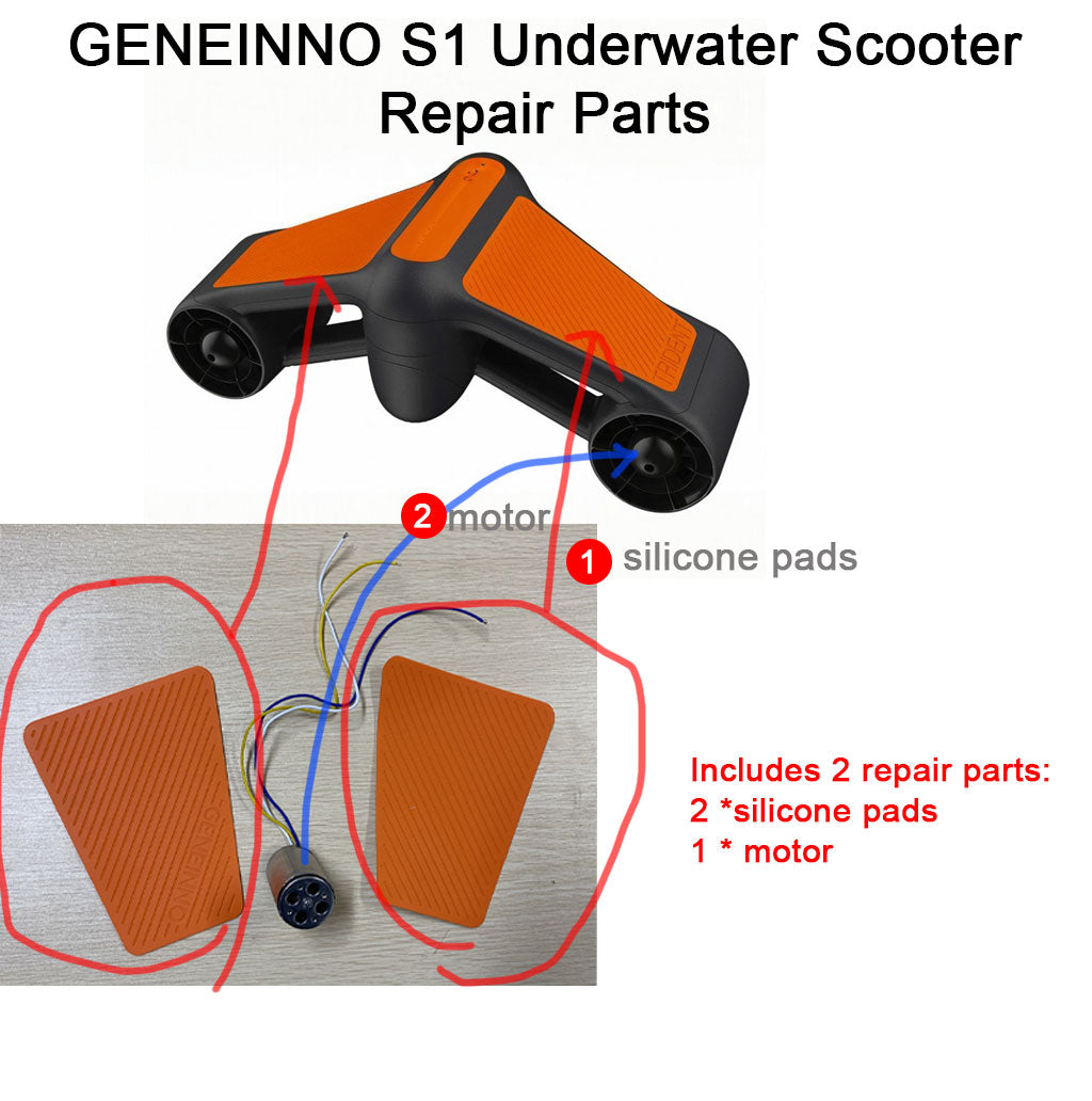 GENEINNO S1 Underwater Scooter Replacement Motor
